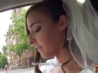 Remaja pengantin perempuan amirah mendapat fucked dalam awam