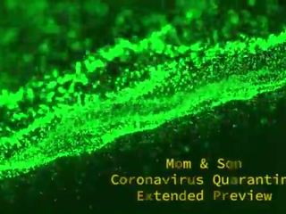 Coronavirus - mãe & filho quarantine - extended visualização