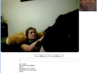 Chatroulette #11 horney cô gái có cực khoái