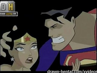 Justice league বয়স্ক সিনেমা - superman জন্য আশ্চর্য নারী