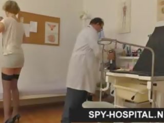 Stolen Hidden Cam clip Of Gynecological Exam