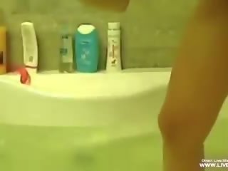 Erotis rambut coklat nevena dibutuhkan sebuah mandi dan keparat dia bokong