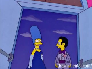 Simpsons porcas clipe - marge e artie afterparty