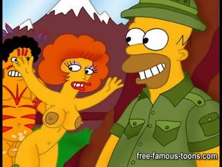 Simpsons x يتم التصويت عليها فيلم باروديا