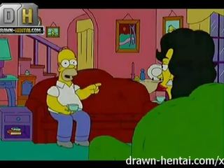 Simpsons الاباحية - مجموعة من ثلاثة أشخاص