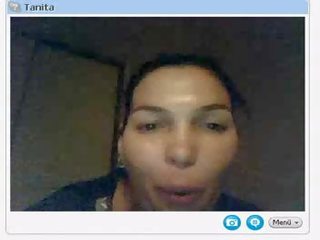 Tanita webcam clip skype